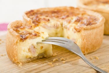 Mini cheesecake de salmón