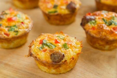 Muffins de tortilla