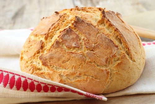Pan de soda irlandés