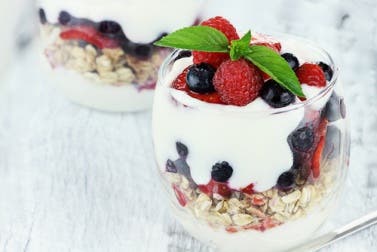 Parfaits de fruta