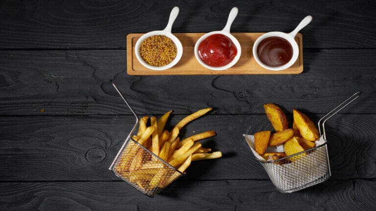 10 salsas caseras para patatas fritas