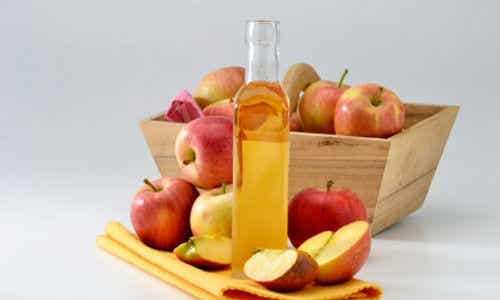 Vinagre de manzana para aliviar la sinusitis