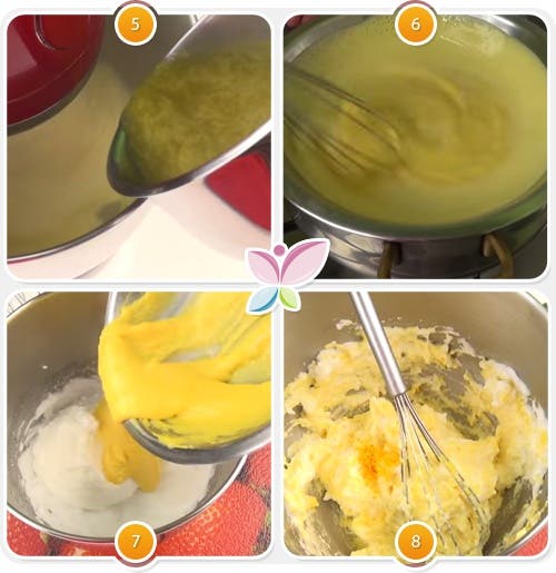 Espuma de naranja - Paso 5 al 8