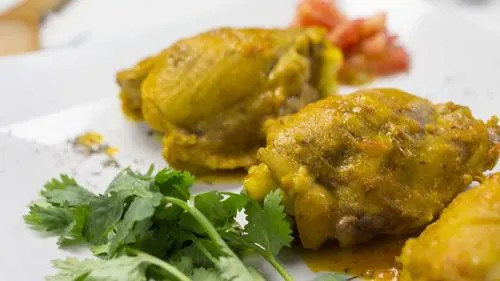 Muslos de pollo al limón