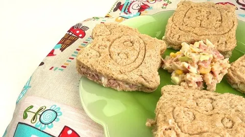 Cómo hacer sándwiches animados