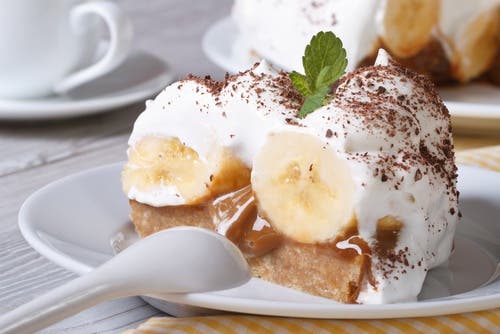 cheesecake de banana split