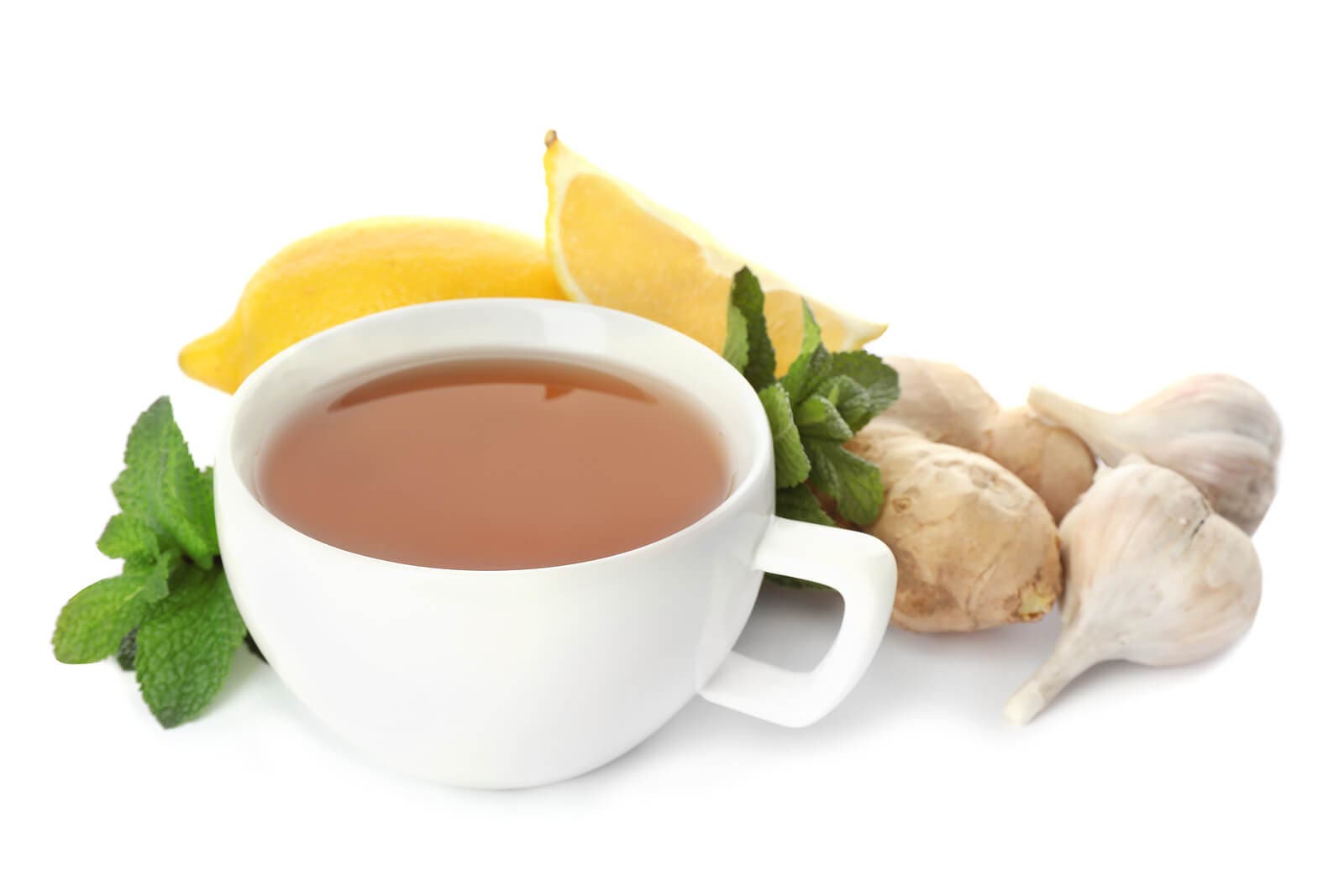 Beneficios del té de ajo.