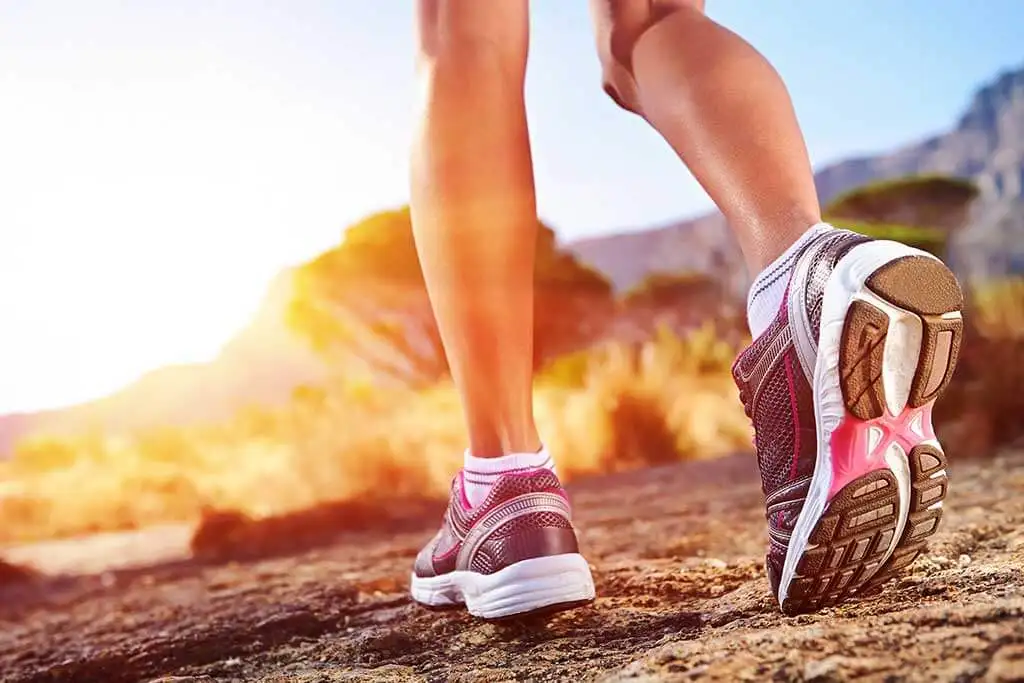 La marche comme exercice pour éviter les thrombus.