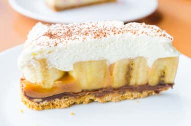 Cheesecake de banana split