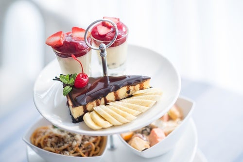 Cheescake de toffee y chocolate