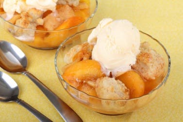 Cobbler de melocotón