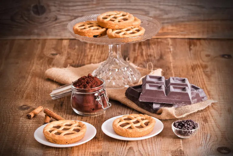 Crostata de ricotta y chocolate