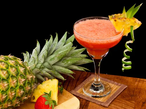 Daiquiri de fresa y de piña