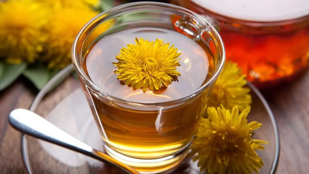 Infusión de diente de león.