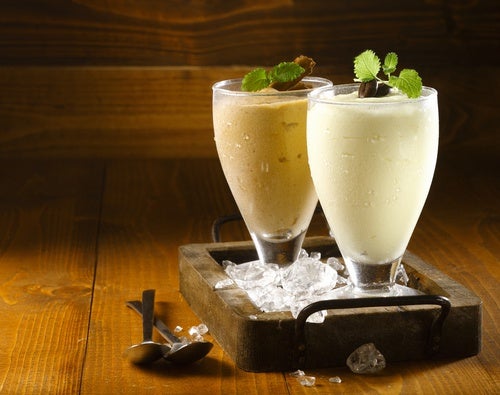 Malteada de menta