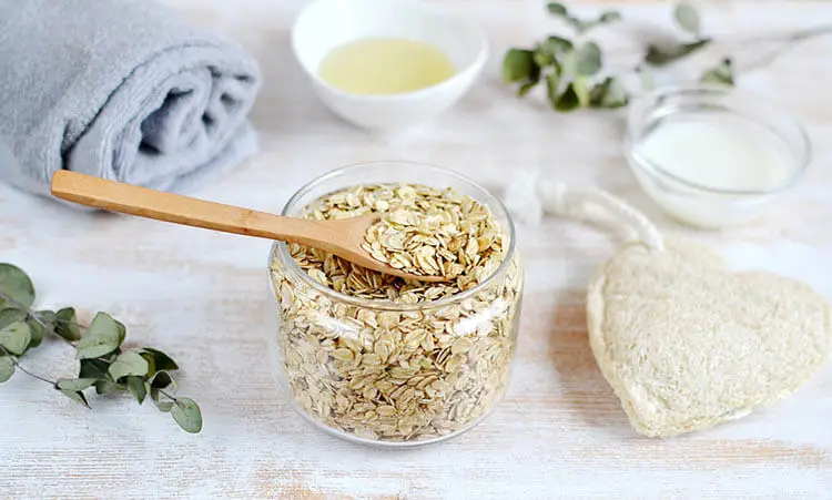 Mascarilla de avena