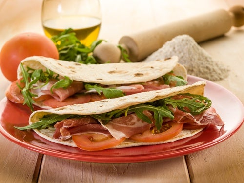 Piadina (receta italiana)