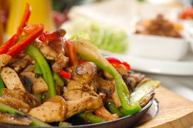 Pollo con pimientos
