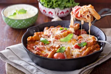Rigatoni al horno