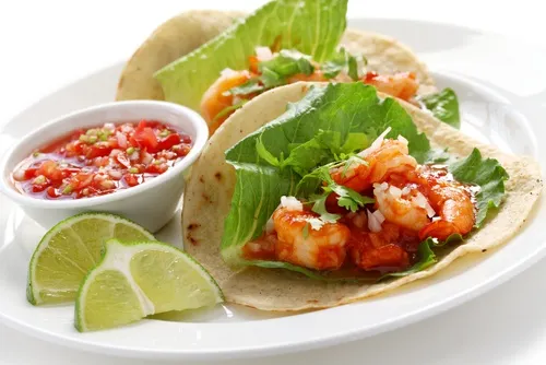 taco de gambas