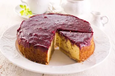 Tarta de queso al estilo alemán