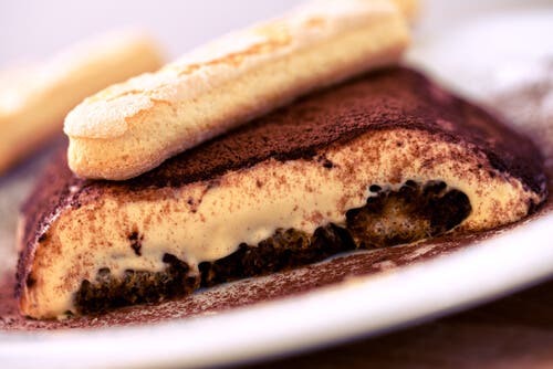 semifrío con mascarpone y nutella, una receta parecida al tiramisú