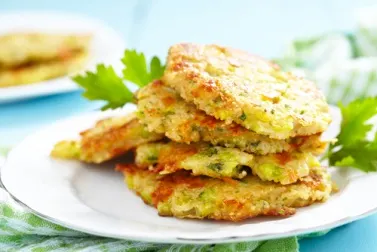 Tortitas de patata y queso