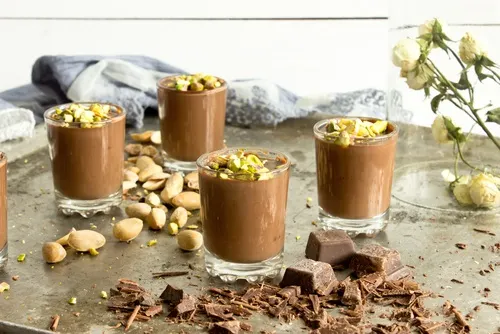 vaso chocolate pistacho