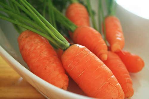 Zanahorias, alimentos buenos para la zona íntima