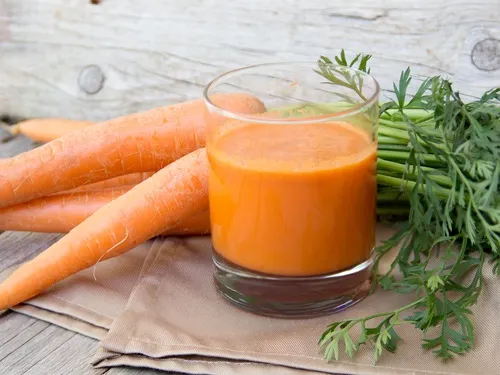Suco de cenoura