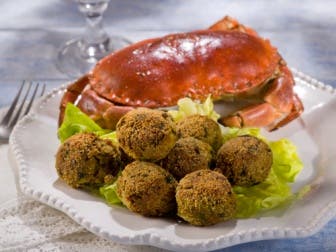 Albóndigas de cangrejo