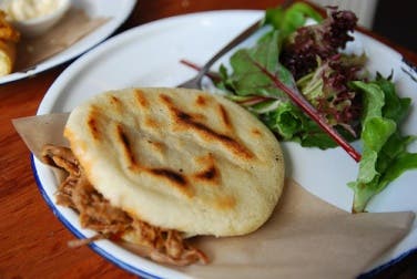 Arepa de maíz