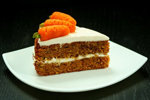 Bizcocho de zanahoria y coco