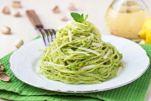 Salsa pesto de pistacho
