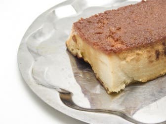 Flan de magdalenas