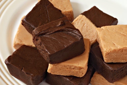 Fudge de mantequilla de cacahuete