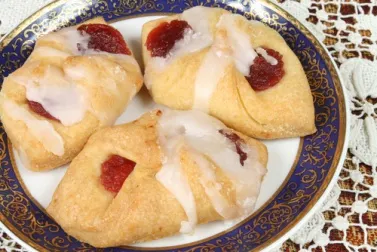 Cookies de fresa y chocolate blanco