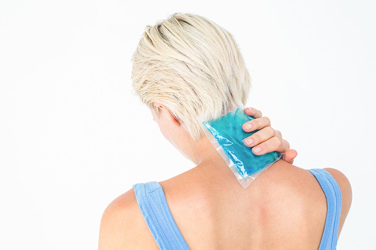 Hielo terapia.