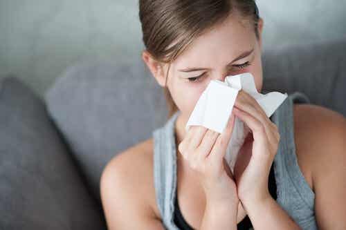 El jengibre puede ayudar con los síntomas de la gripe.