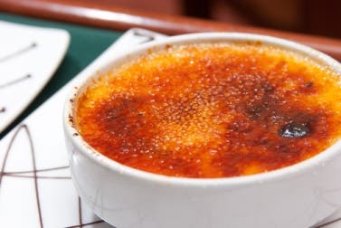 Leche asada a la naranja (light)