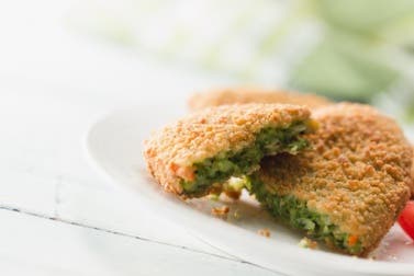 Medallones de brócoli y queso