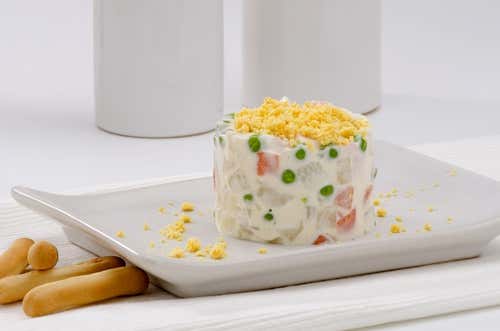 Pastel de piña salado