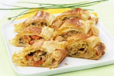 Pechuga de pollo en hojaldre