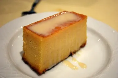 Pudin de manzana y galletas