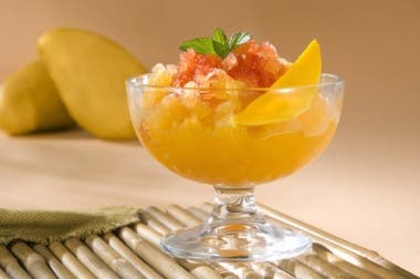 Sorbete de mango