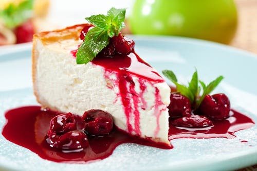 cheesecake de cereza