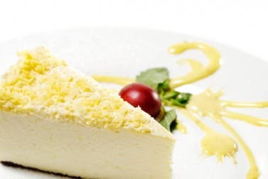 Tarta de queso y limón sin horno