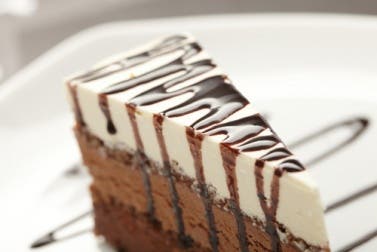 Tarta de yogur y Nutella sin horno
