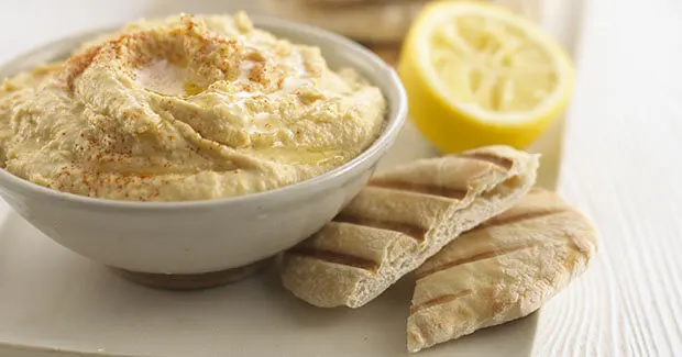 hummus de garbanzos