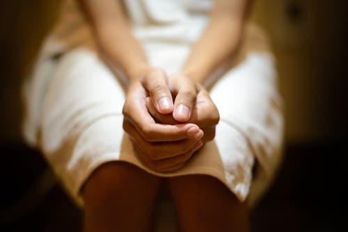 Vrouw met constipatie